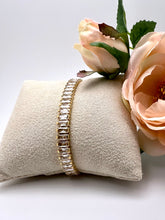Load image into Gallery viewer, Baguette cz with extention  bracelet
