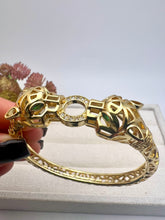 Load image into Gallery viewer, Luxury double leopard bracelet
