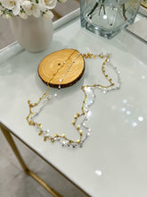 Load image into Gallery viewer, Long necklace small medal pendants necklace
