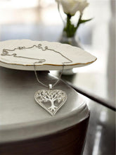 Load image into Gallery viewer, Heart-Shaped Tree of Life Necklace
