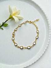 Load image into Gallery viewer, Crystal drop in sequence bracelet
