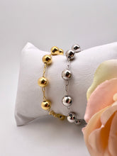 Load image into Gallery viewer, Medium ball carryer link bracelet in sequence

