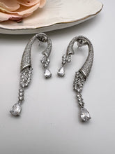 Load image into Gallery viewer, Waterfall style party earrings
