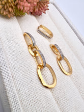 Load image into Gallery viewer, Fine finish earrings 3 ways to wear
