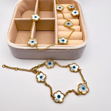 Load image into Gallery viewer, Van Cley greek eye necklace
