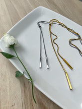 Load image into Gallery viewer, Basic plain tie style necklace
