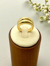 Load image into Gallery viewer, Smooth double tube ring
