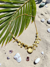 Load image into Gallery viewer, Pearl necklace sea pendants necklace
