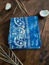 Load image into Gallery viewer, Paisley Bandana cotton scarf
