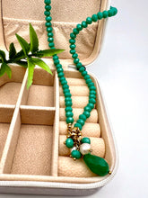 Load image into Gallery viewer, Crystal and jade amazonite necklace
