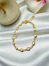 Load image into Gallery viewer, Crystal drop in sequence bracelet
