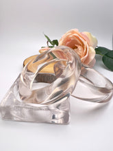 Load image into Gallery viewer, Square transparent crystal shine resin bracelet
