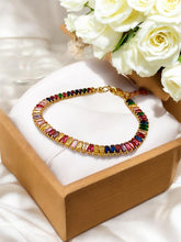Load image into Gallery viewer, Small baguette color Valentina Collection bracelet
