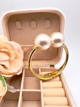 Load image into Gallery viewer, Big pearl bangle bracelet Seductive Collection

