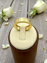 Load image into Gallery viewer, Inspired Carryer ring row of cz
