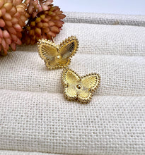 Load image into Gallery viewer, Van Cley Butterfly stud earrings
