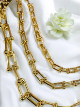 Load image into Gallery viewer, Links of different sizes inspired by Tiffy necklace
