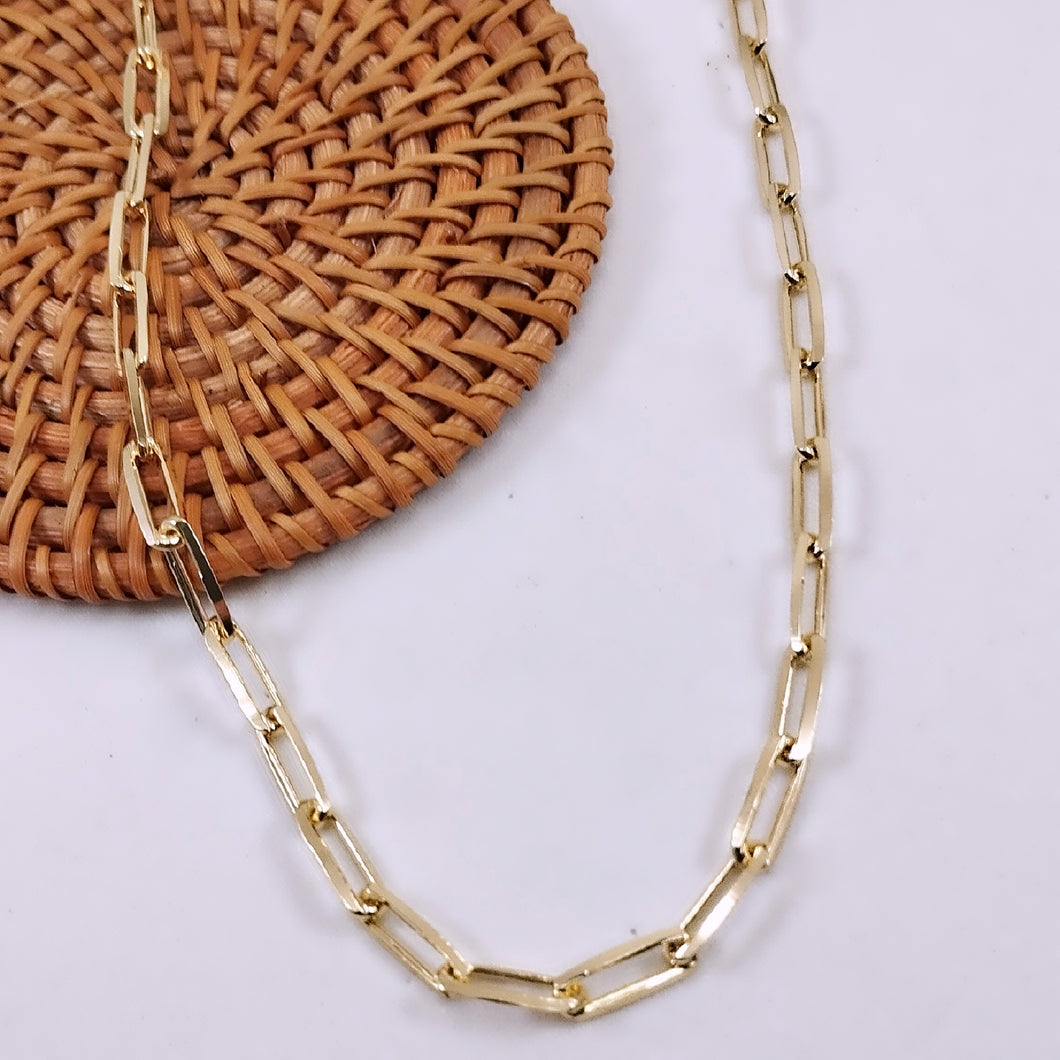 Cart link choker necklace