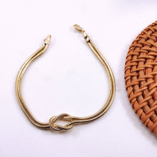 Load image into Gallery viewer, Double mesh snake knot bracelet
