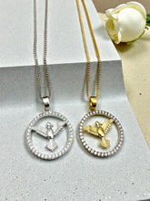 Load image into Gallery viewer, Open medal classic Holy Spirit necklace
