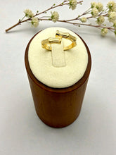 Load image into Gallery viewer, Bamboo-style ring
