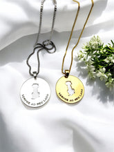 Load image into Gallery viewer, Always by my side dog necklace
