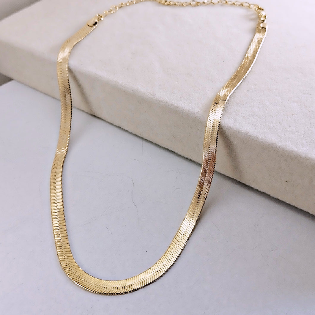 Ribbon thicker 7 mm Choker Necklace