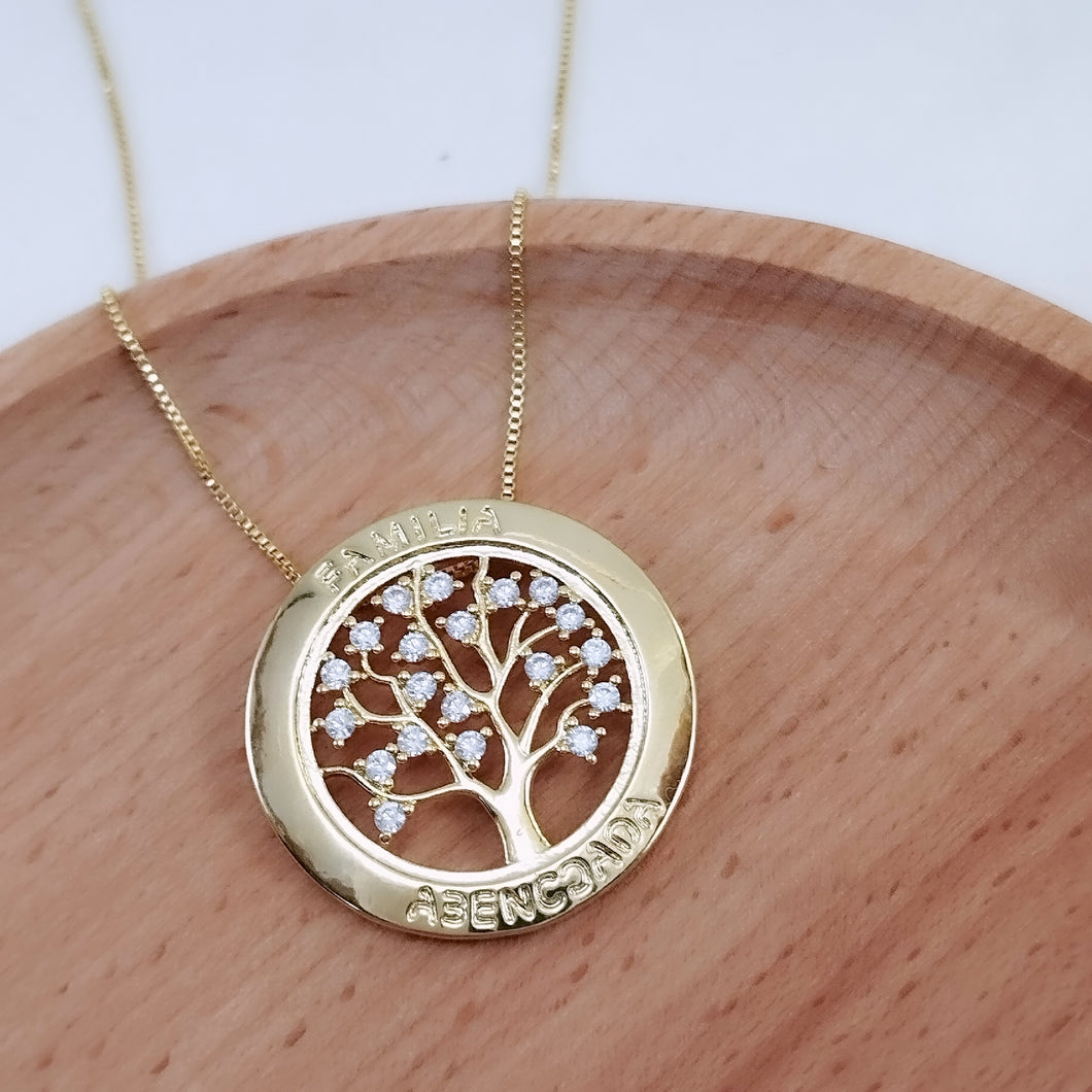 Tree of Life Necklace Blessed Family