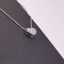 Load image into Gallery viewer, Delicate Zirconia Heart Pendant Necklace
