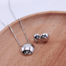 Load image into Gallery viewer, Plain button jewelry Set
