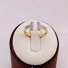 Load image into Gallery viewer, Adjustable Tify cz ring
