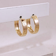 Load image into Gallery viewer, Inspired Carryer basic hoop earrings
