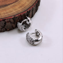 Load image into Gallery viewer, Mini hoop cz earrings
