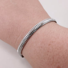 Load image into Gallery viewer, Thin flat snake bracelet
