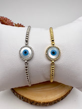 Load image into Gallery viewer, Luck greek eye adjustable bracelet
