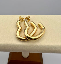 Load image into Gallery viewer, Chunky  light heart earring
