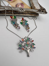 Load image into Gallery viewer, Colorful life tree jewelry set
