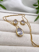 Load image into Gallery viewer, Light point drop shape jewelry set
