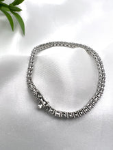 Load image into Gallery viewer, Tennis cz crystal jewel locker  bracelet
