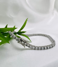 Load image into Gallery viewer, Tennis cz crystal jewel locker  bracelet
