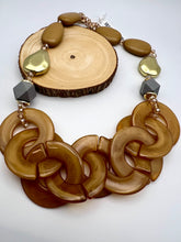 Load image into Gallery viewer, Fashion color acrylic under 29 necklace
