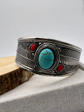 Load image into Gallery viewer, Vintage adjustable Silver bracelet
