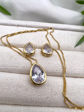 Load image into Gallery viewer, Light point drop shape jewelry set
