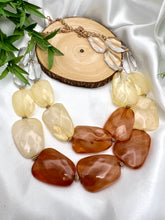 Load image into Gallery viewer, Fashion Acrylic stone 2 layers necklace
