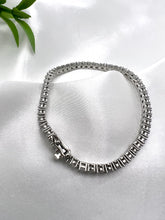 Load image into Gallery viewer, Tennis cz crystal jewel locker  bracelet
