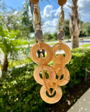 Load image into Gallery viewer, Fashion color acrylic under 29 necklace
