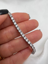 Load image into Gallery viewer, Tennis cz crystal jewel locker  bracelet
