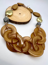 Load image into Gallery viewer, Fashion color acrylic under 29 necklace
