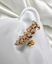 Load image into Gallery viewer, Crystal cs diamond ear cuff earrings
