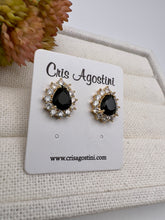 Load image into Gallery viewer, Drop shape crystal princess earrings
